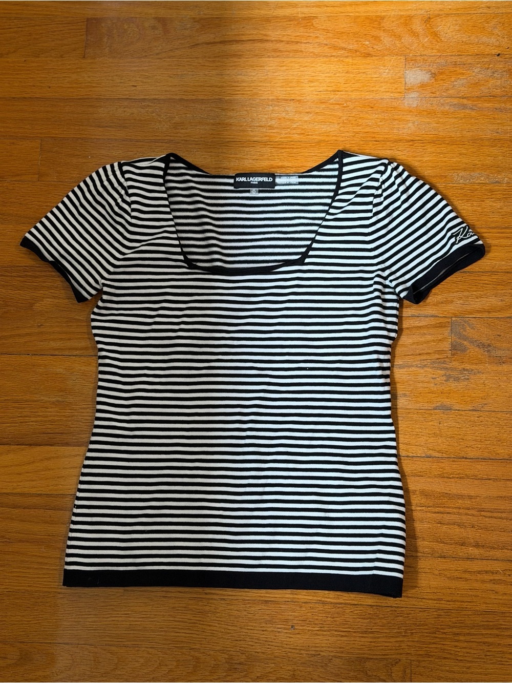 Karl Lagerfeld striped top